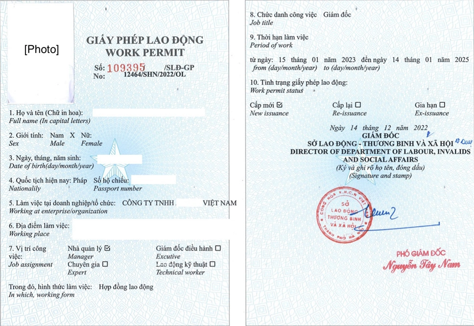 VN Work Permit